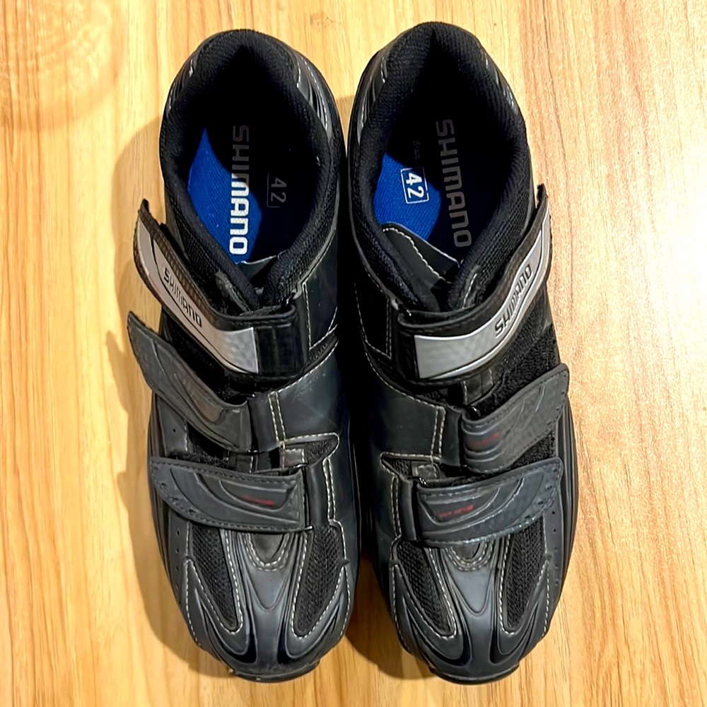 Shimanu M077 SPD Road Tri Racing Bike Shoes Size 42